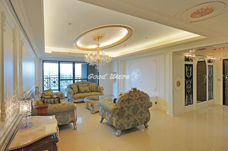 Elegant false ceiling design for living room