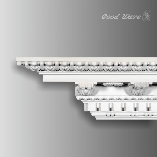 crown molding with corner blocks