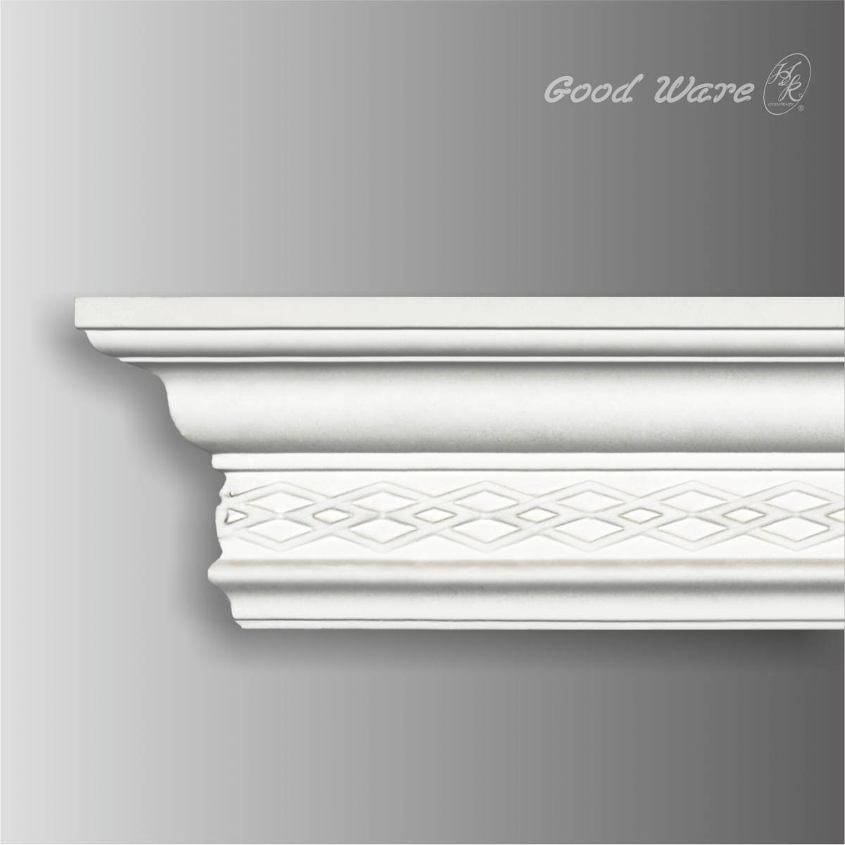 Polyurethane 4 inch interior crown molding