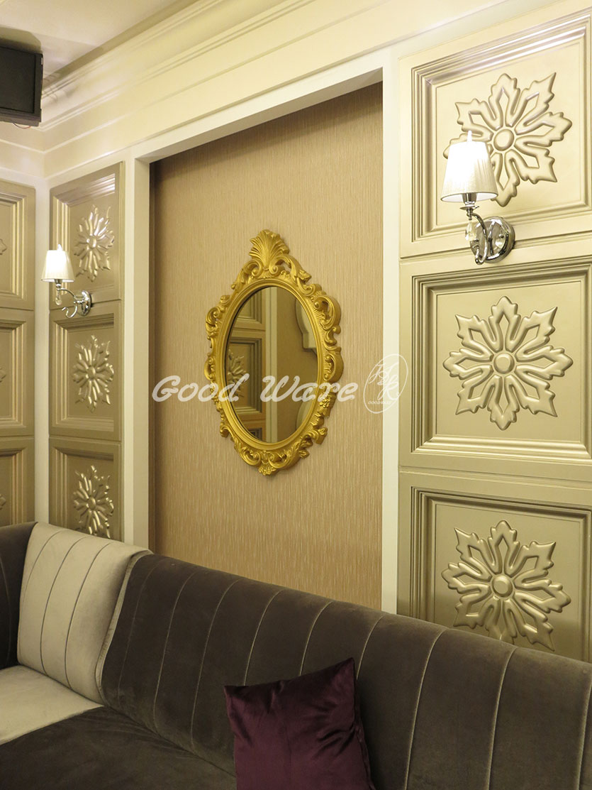 A Discription of Mirror Frame, polyurethane mirror frame