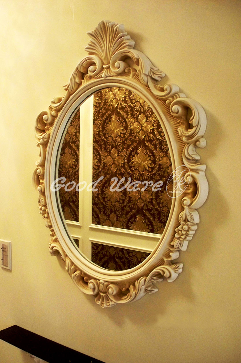 A Discription of Mirror Frame, polyurethane mirror frame