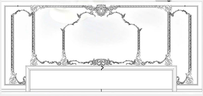 ornamental moulding appliques