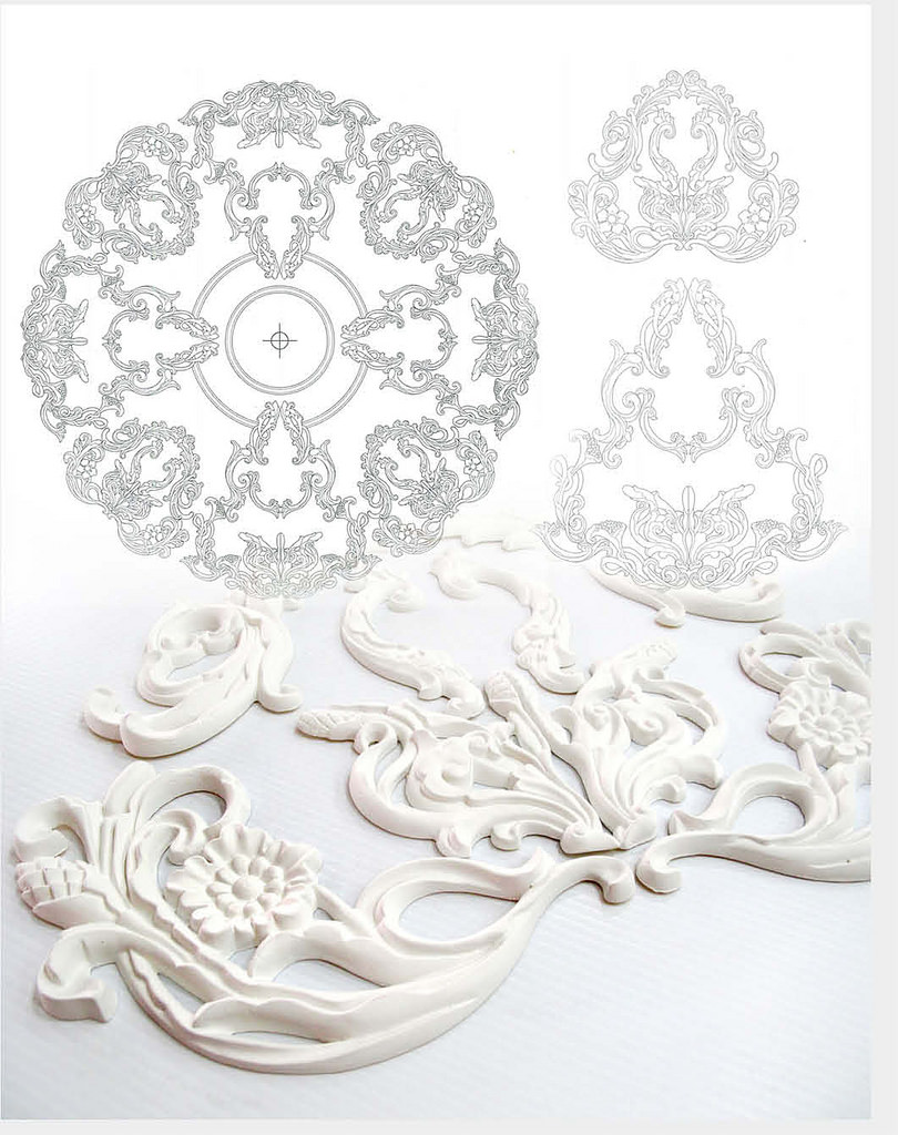 ornamental moulding appliques