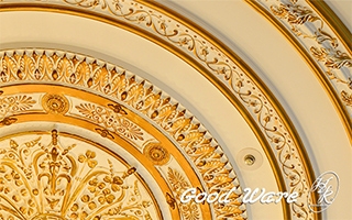 Gold mouldings